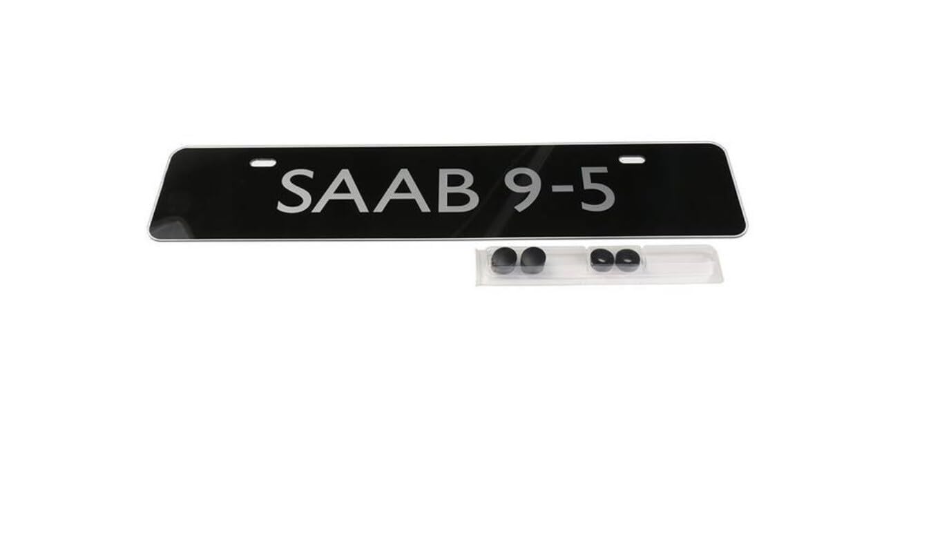 Amazon.com: Saab Parts North America: Vanity Plates
